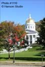 Montpelier Statehouse Fall
